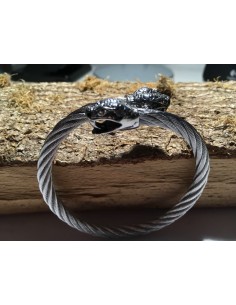 Armband Schlangenkopf