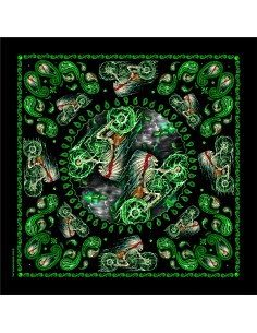 Skeleton Cycle Bandana