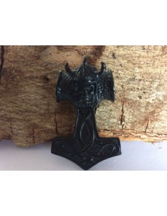 Anhänger "Thors Hammer black skull"