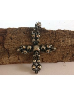 Anhänger " Skull Kreuz"