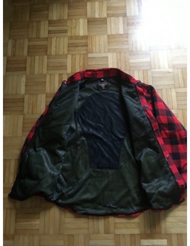 Jacke "Lumber Jack" red/black