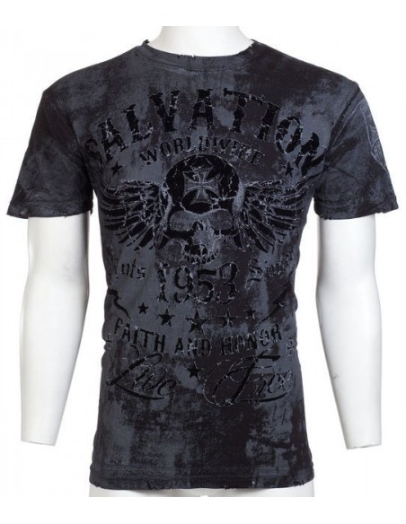 Archaic T-Shirt Iron Cross "black"