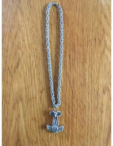 Thors Hammer Anhänger mit Kette