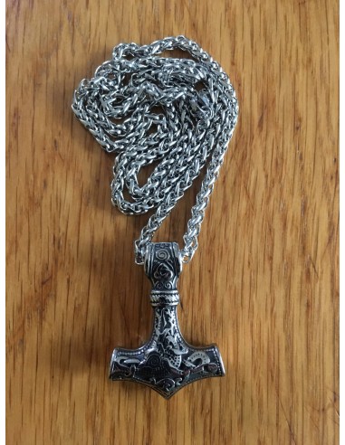Thors Hammer Anhänger mit Kette