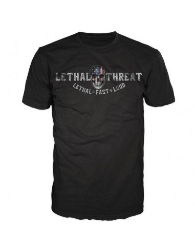 T-Shirt schwarz "Love or leave it"