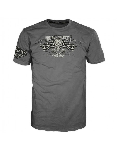 T-Shirt anthra "Wicked Pistons"