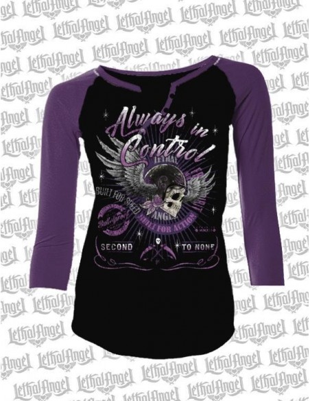 Damen Longsleeve "In Control Raglan"